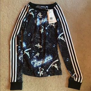 Fiorucci x Adidas long sleeve mesh tee